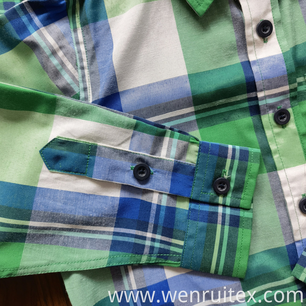 Cotton Plaid Chlid Shirts